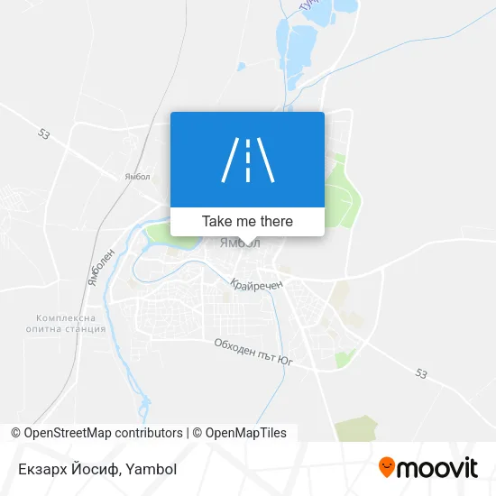 Карта Екзарх Йосиф