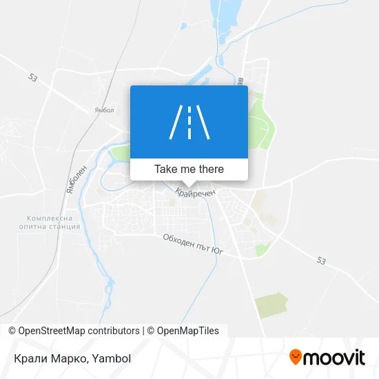 Карта Крали Марко