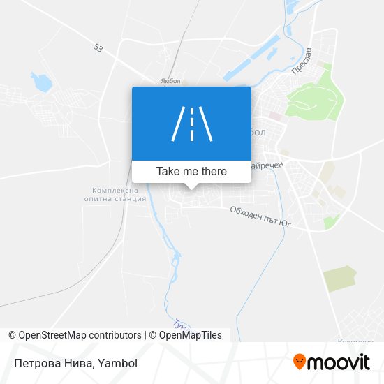 Петрова Нива map