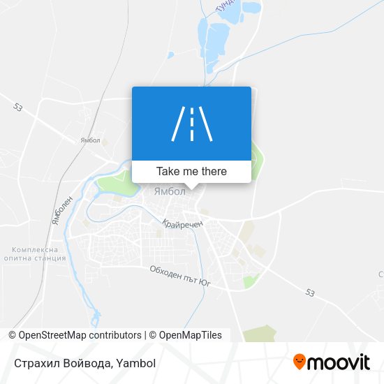 Страхил Войвода map