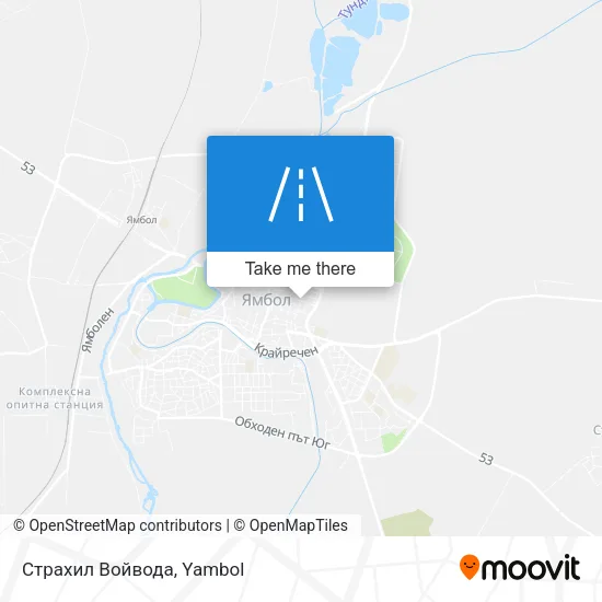 Карта Страхил Войвода