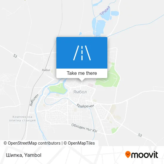 Карта Шипка