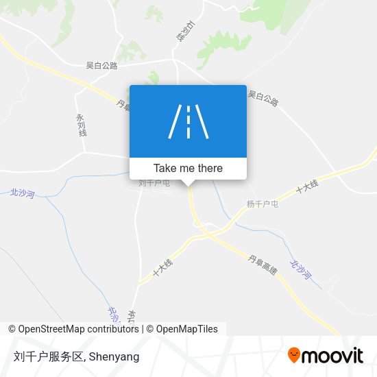 刘千户服务区 map