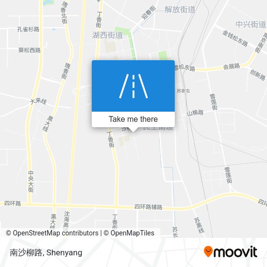 南沙柳路 map