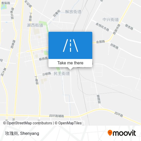 玫瑰街 map