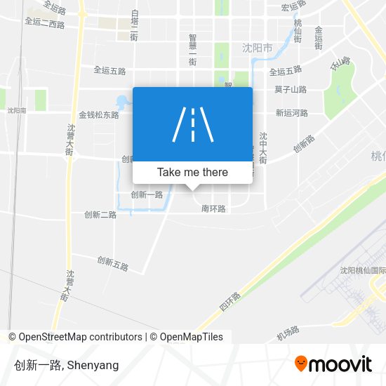 创新一路 map
