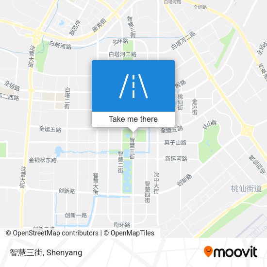 智慧三街 map