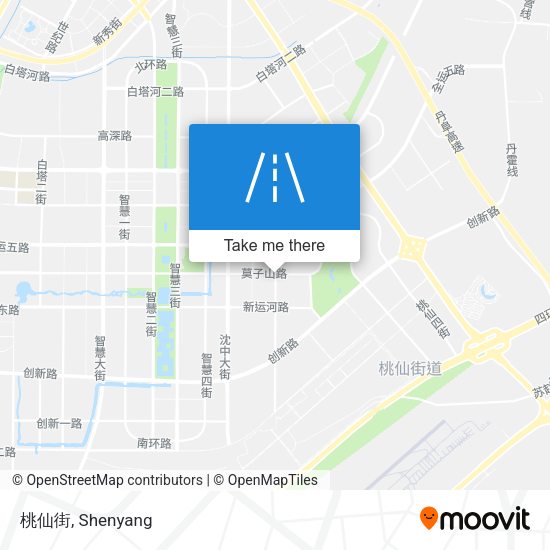 桃仙街 map