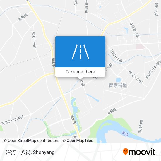 浑河十八街 map