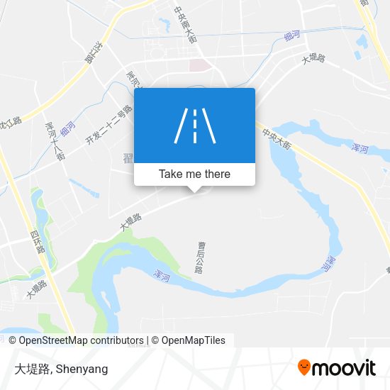 大堤路 map