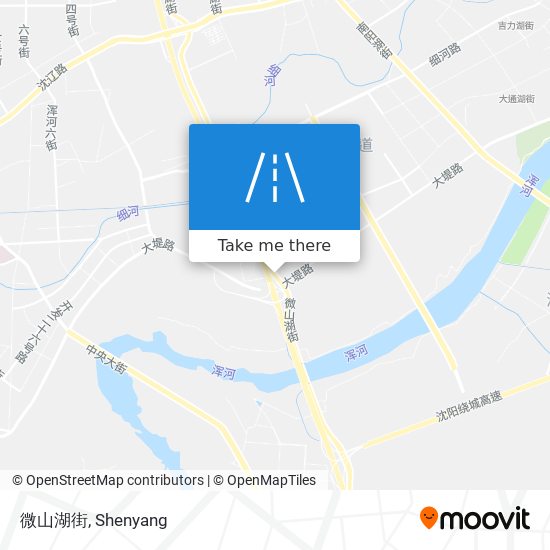 微山湖街 map