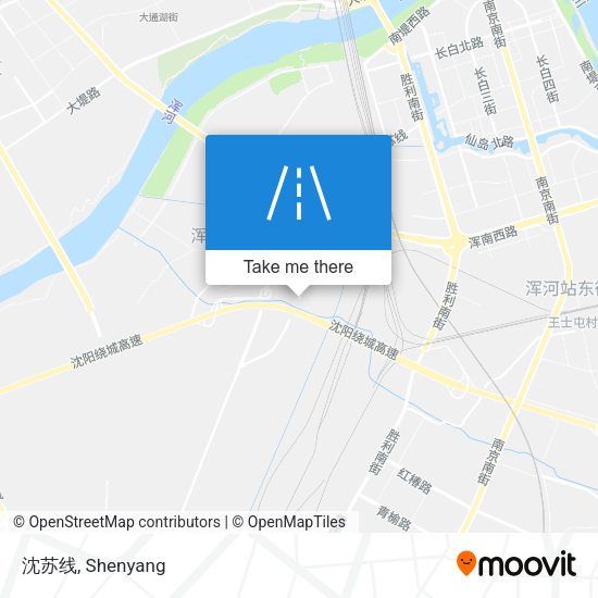 沈苏线 map
