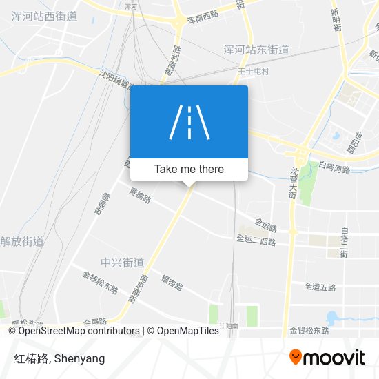 红椿路 map