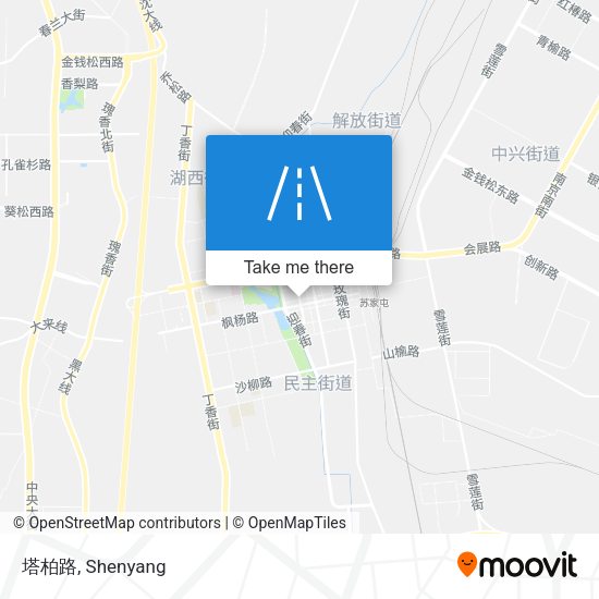 塔柏路 map