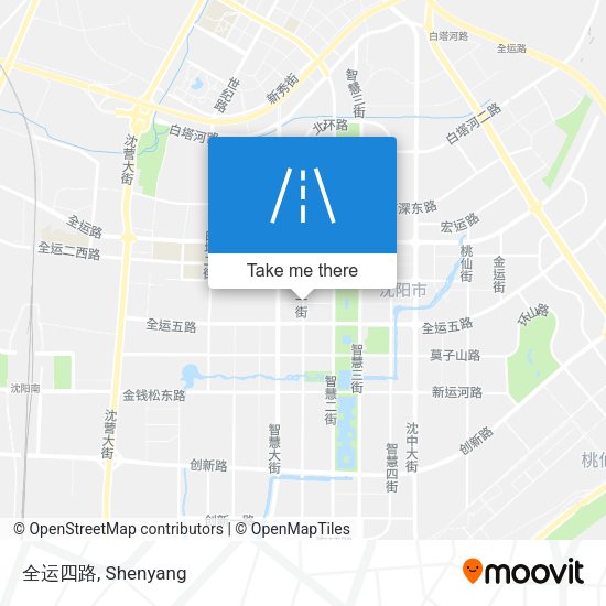 全运四路 map