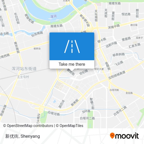 新优街 map