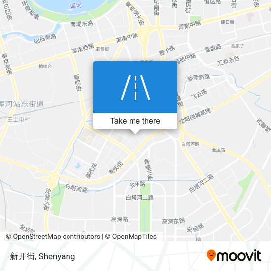 新开街 map