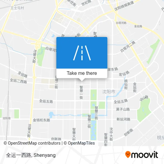 全运一西路 map