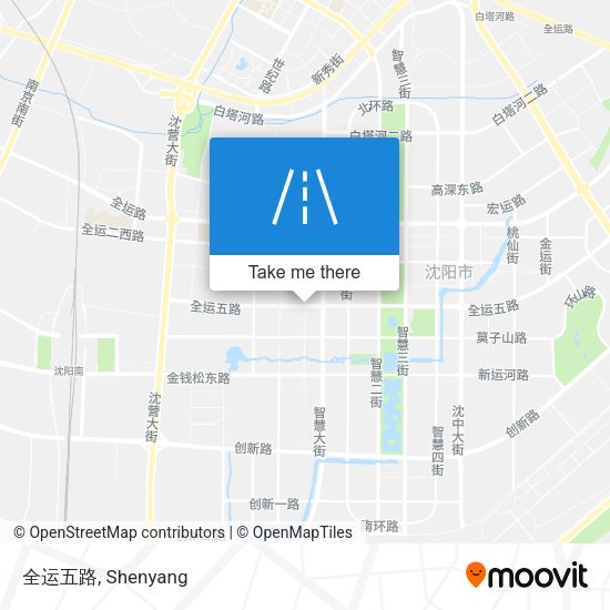 全运五路 map