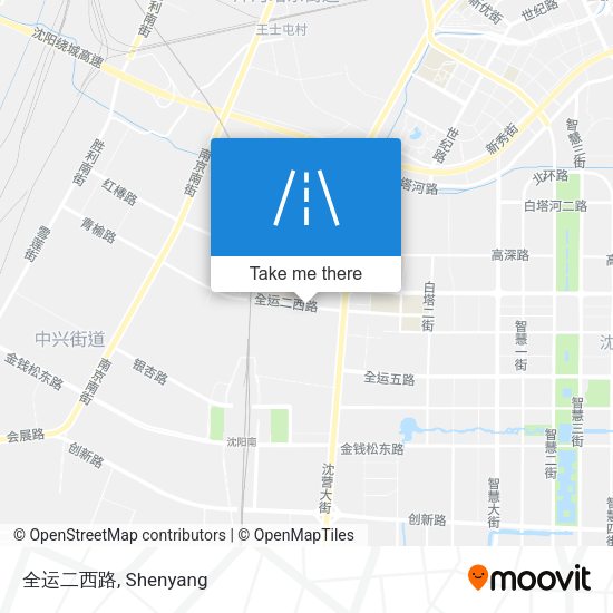全运二西路 map