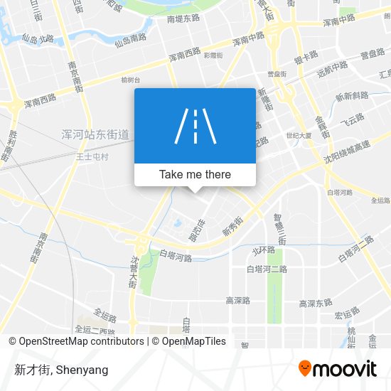 新才街 map