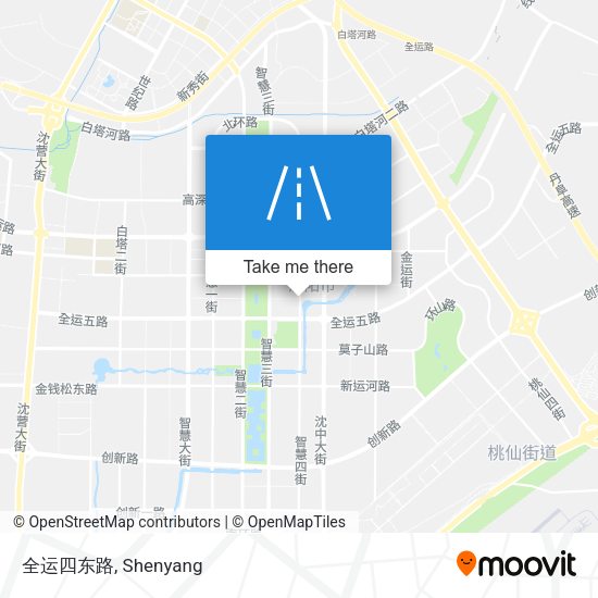 全运四东路 map