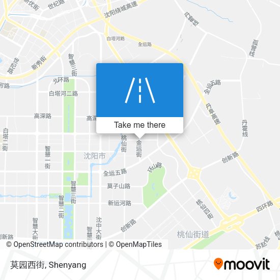 莫园西街 map