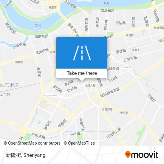 新隆街 map