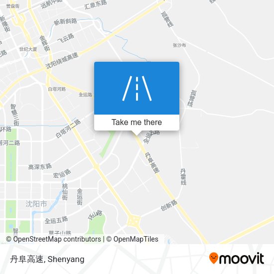 丹阜高速 map
