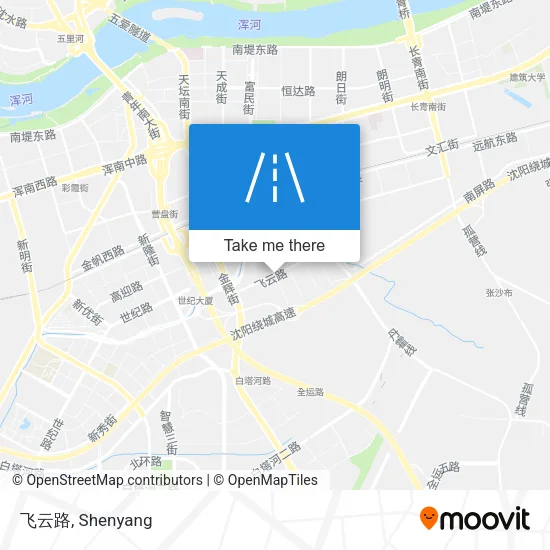 飞云路 map
