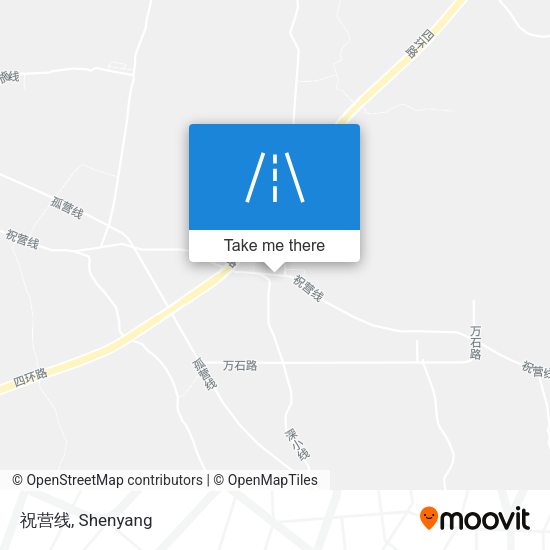 祝营线 map