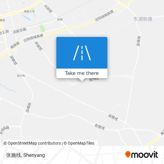 张施线 map