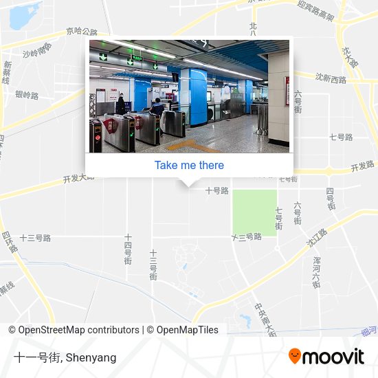 十一号街 map