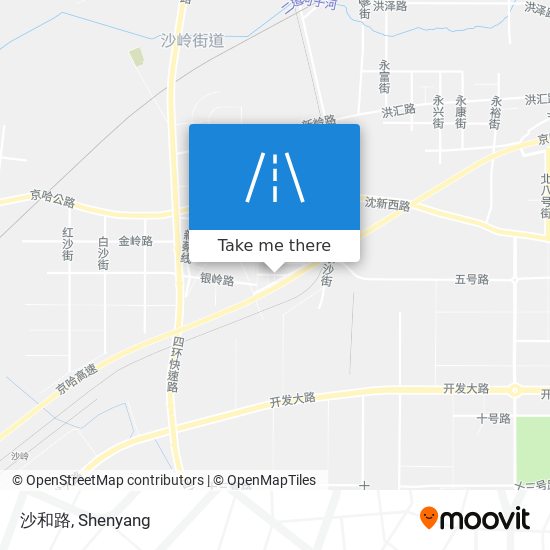 沙和路 map