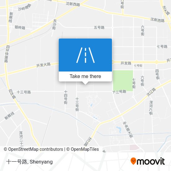十一号路 map