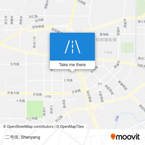 二号街 map