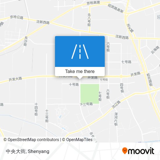 中央大街 map