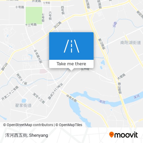 浑河西五街 map