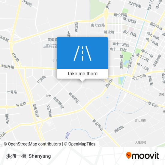 洪湖一街 map