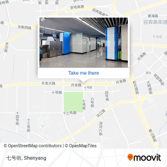七号街 map