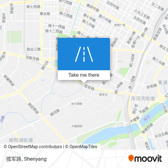 揽军路 map