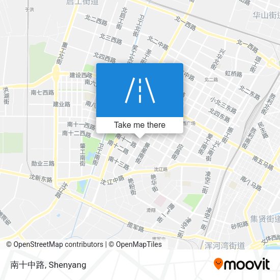 南十中路 map
