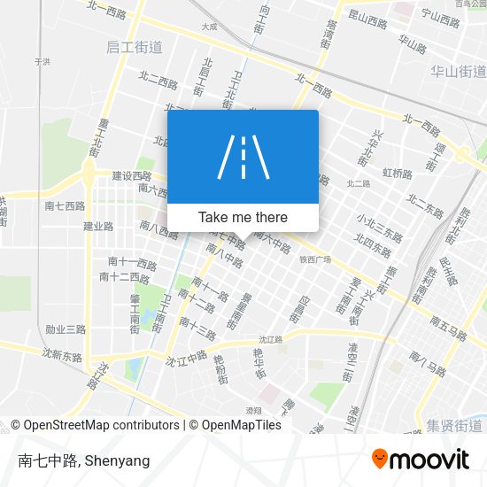 南七中路 map
