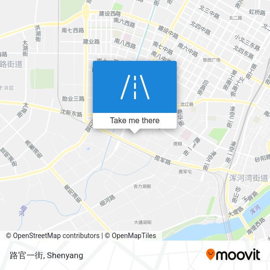 路官一街 map