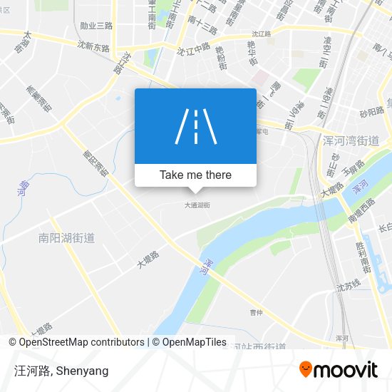 汪河路 map
