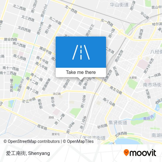 爱工南街 map