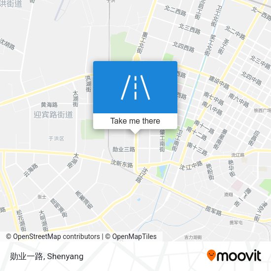 勋业一路 map