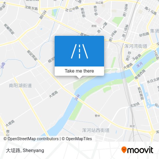 大堤路 map