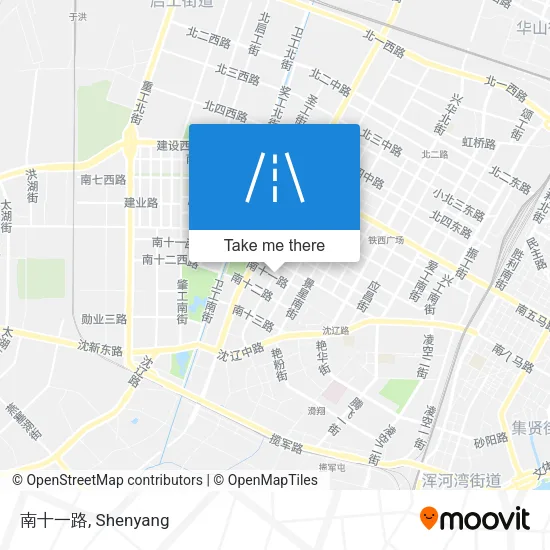 南十一路 map