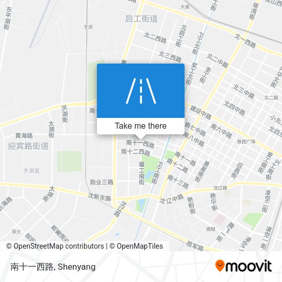 南十一西路 map
